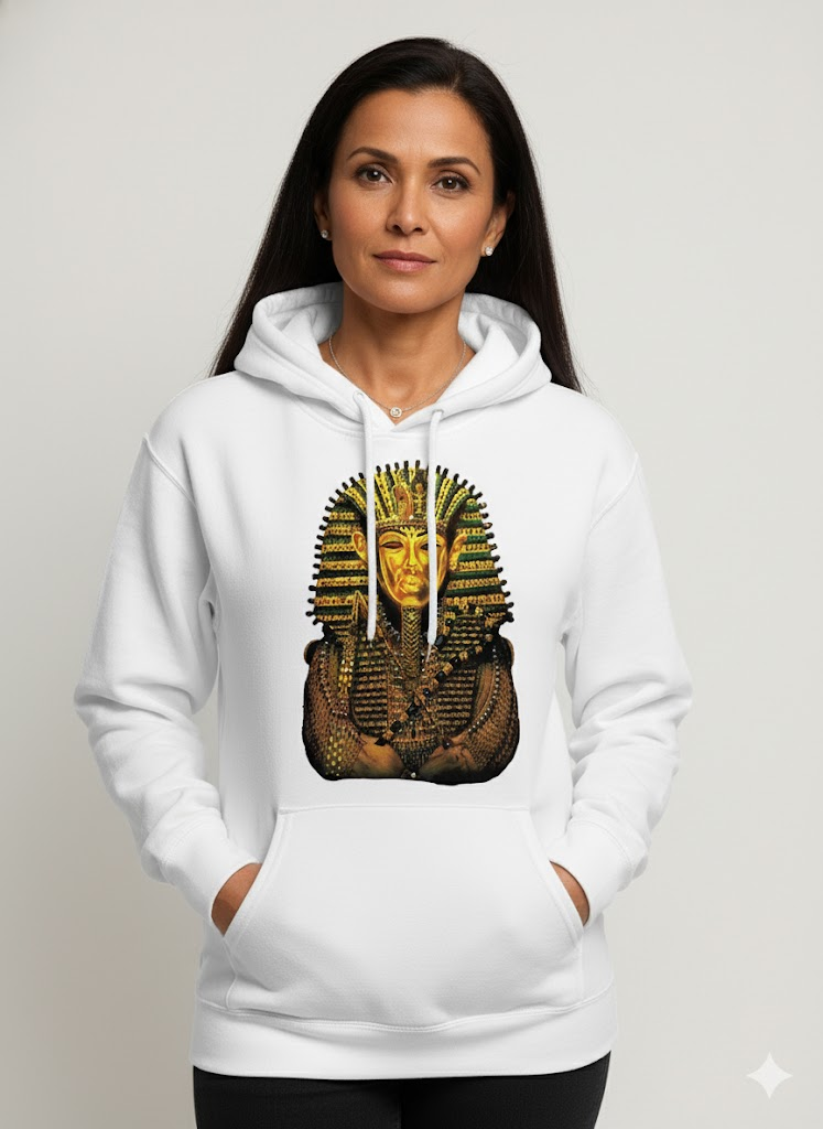 King Tut Hoodie by William Verdult - Royal Line Studio Collection