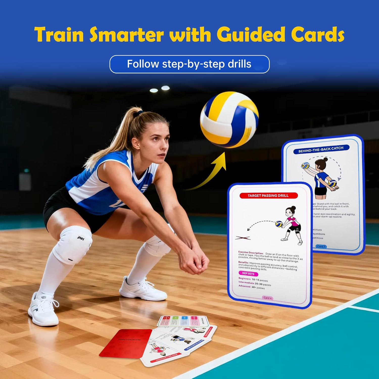 Volleyball Training Equipment Kit - Complete Aid Set for Beginners & Athletes