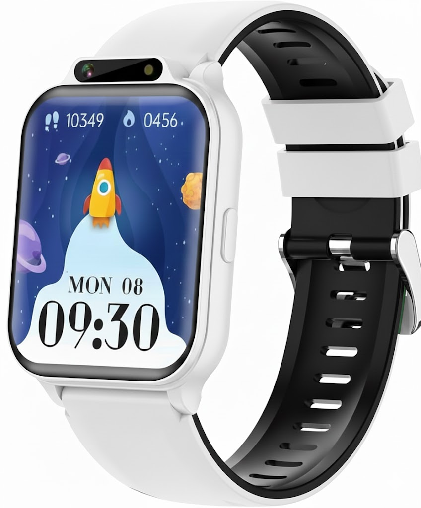 Kids Waterproof Smartwatch - Video, Music, Pedometer & Alarm for Boys & Girls