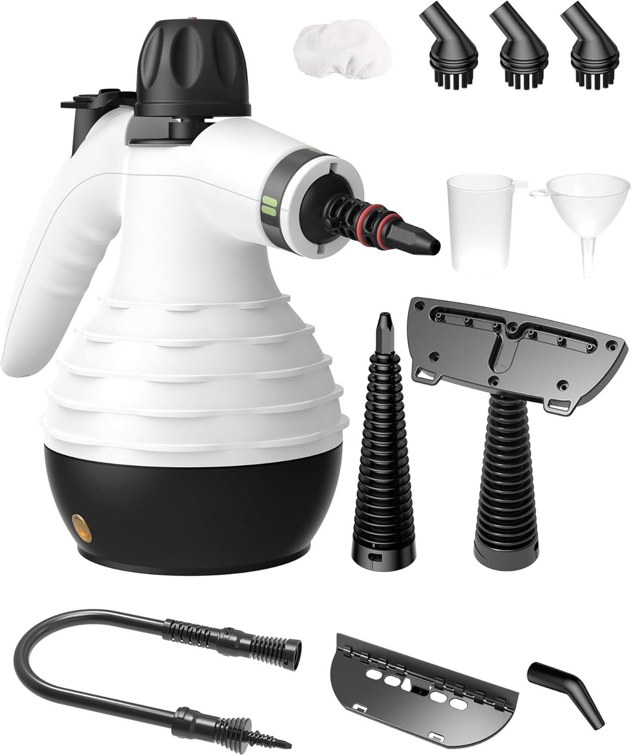 Steam Cleaner Multi-Surface 11pcs Accessories White