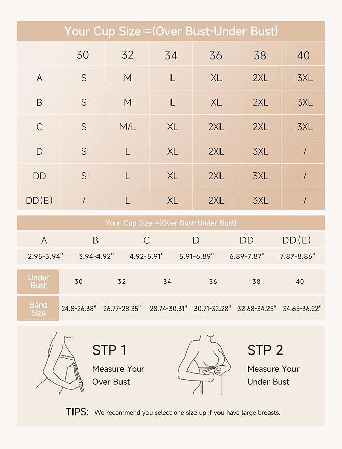 Women's Deep V Seamless Wireless Push Up Bra