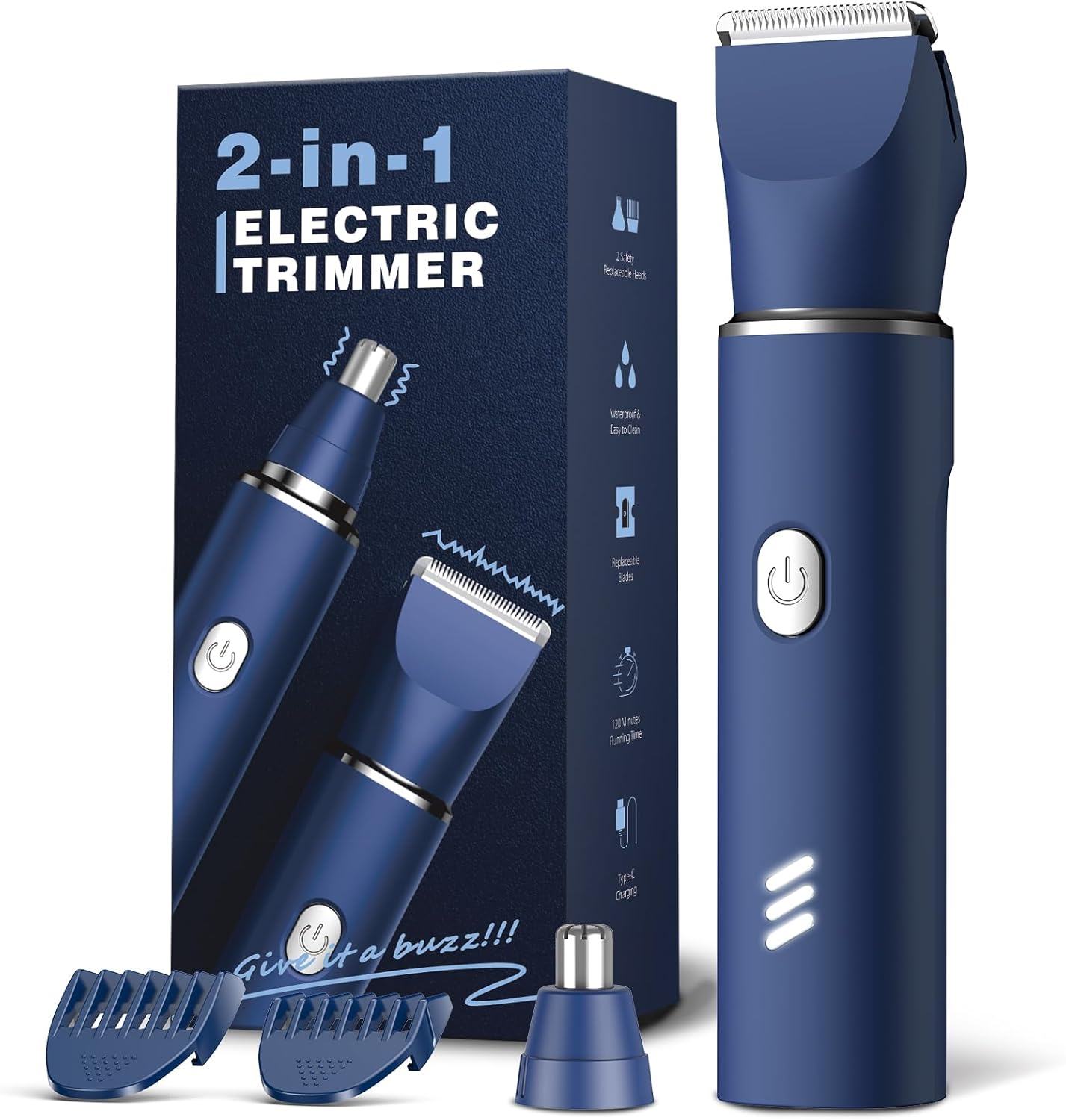 Manscape Body Trimmer IPX7 USB Rechargeable