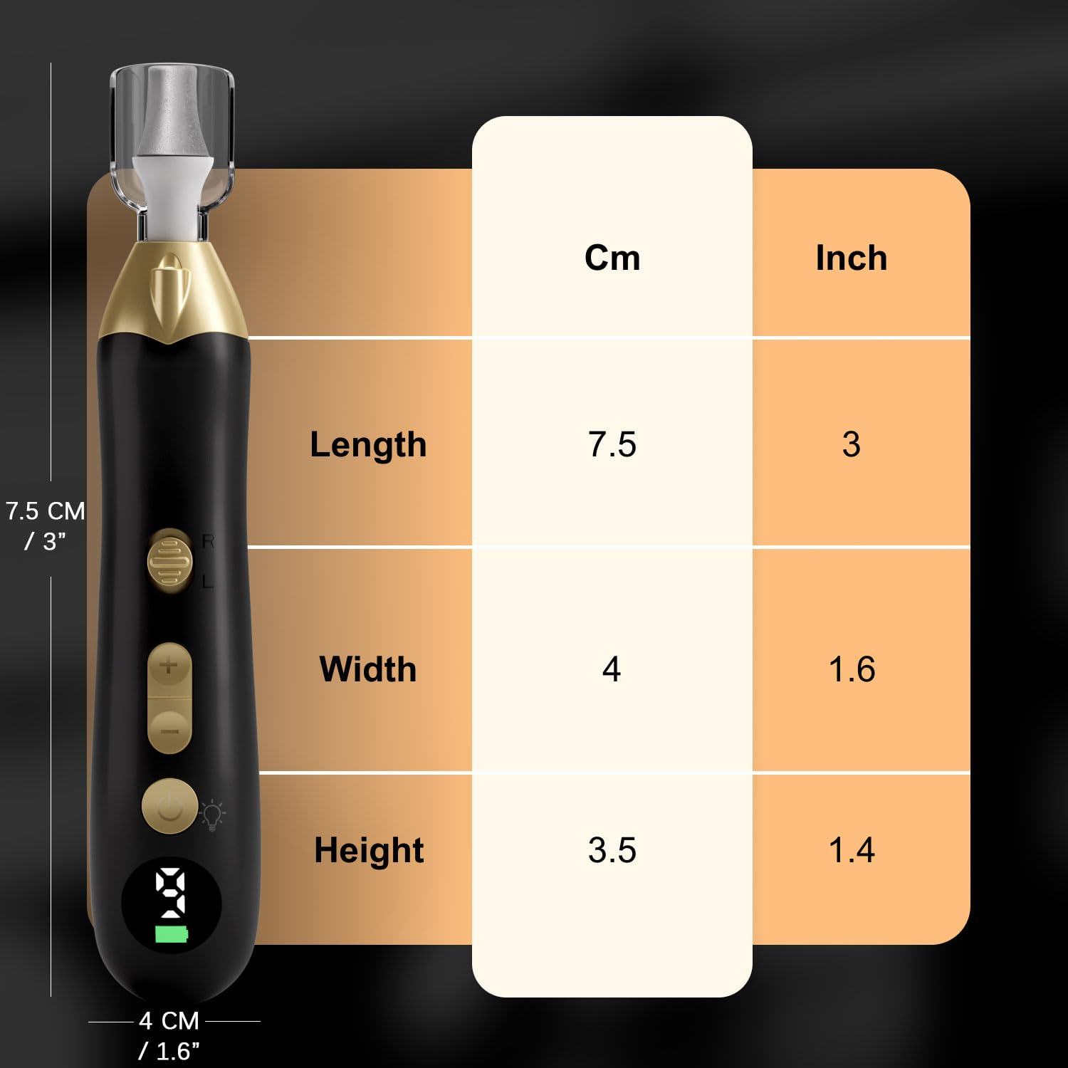 Electric Nail Drill Gold