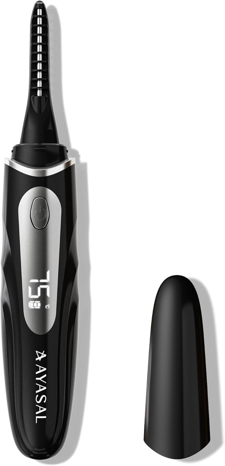 Heated Electric Eyelash Curler 10-Sec 24Hr Rechargeable