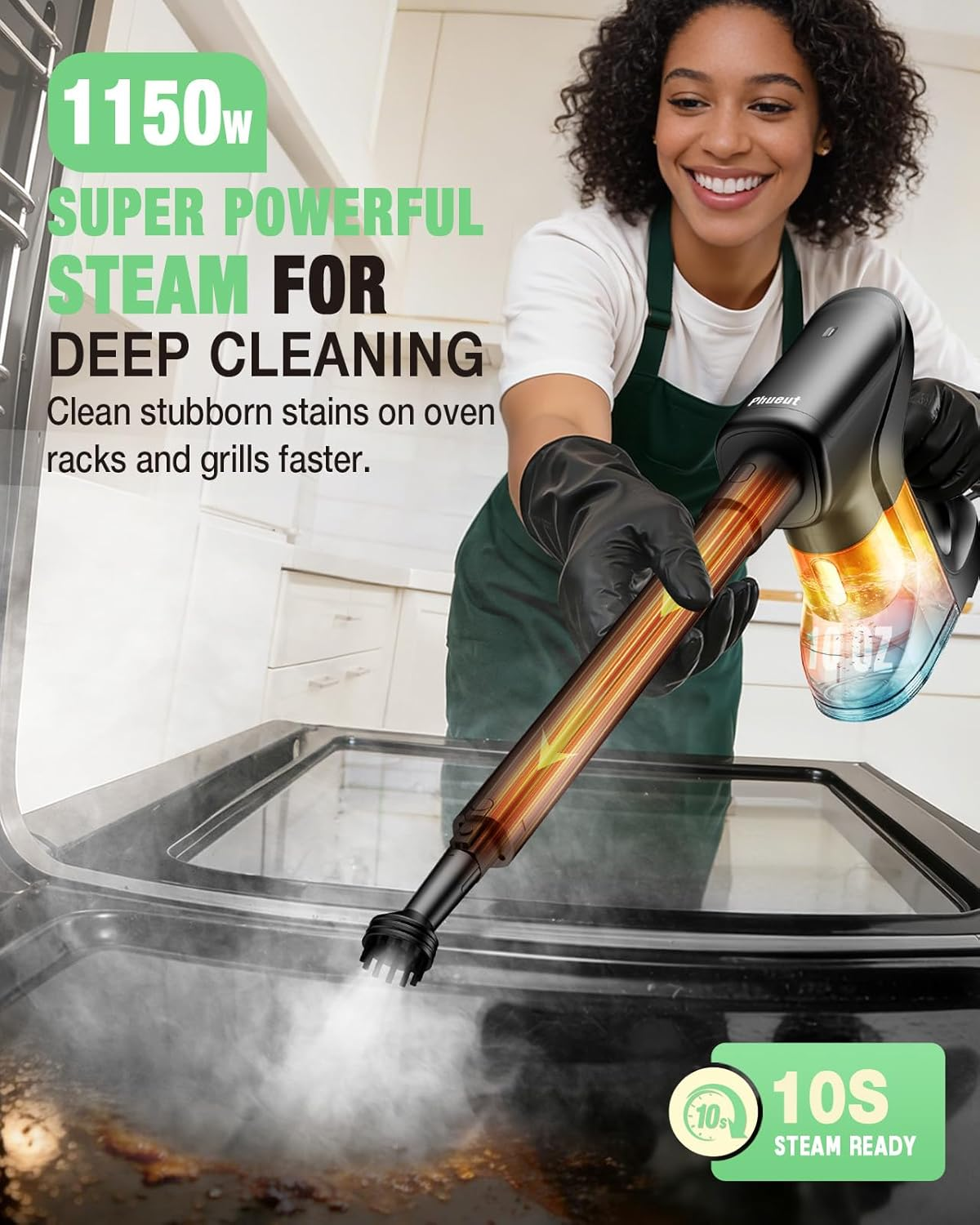 14-in-1 Heavy Duty Steam Mop & Handheld Steam Cleaner