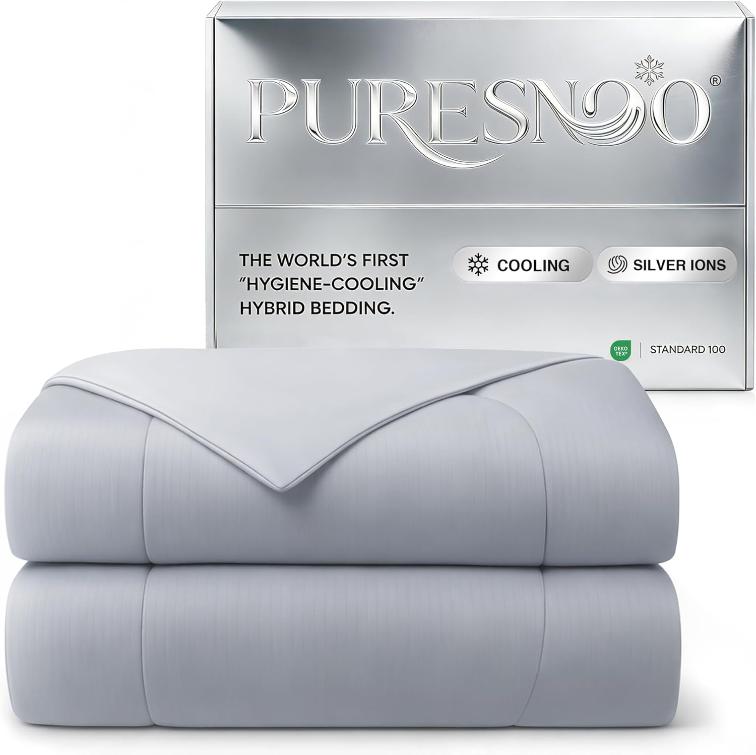 Puresnoo Silver Cooling Comforter | All Season