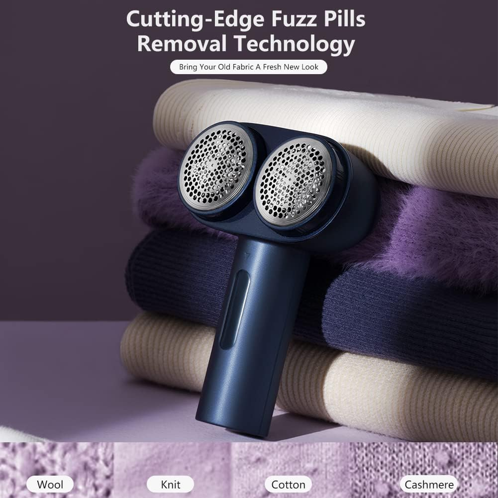 Professional Dual-Head Fabric Shaver