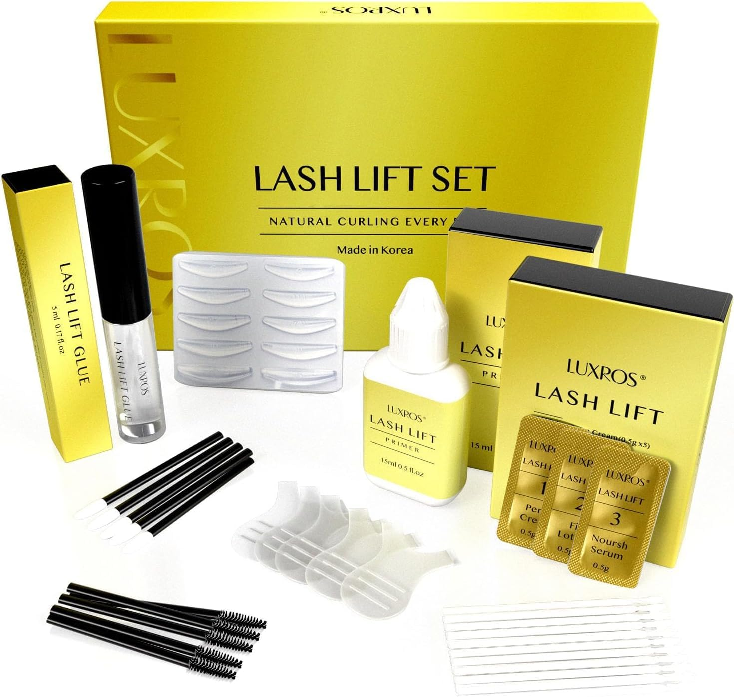 Korean Lash Lift Kit Thio-Free Keratin 5-Use