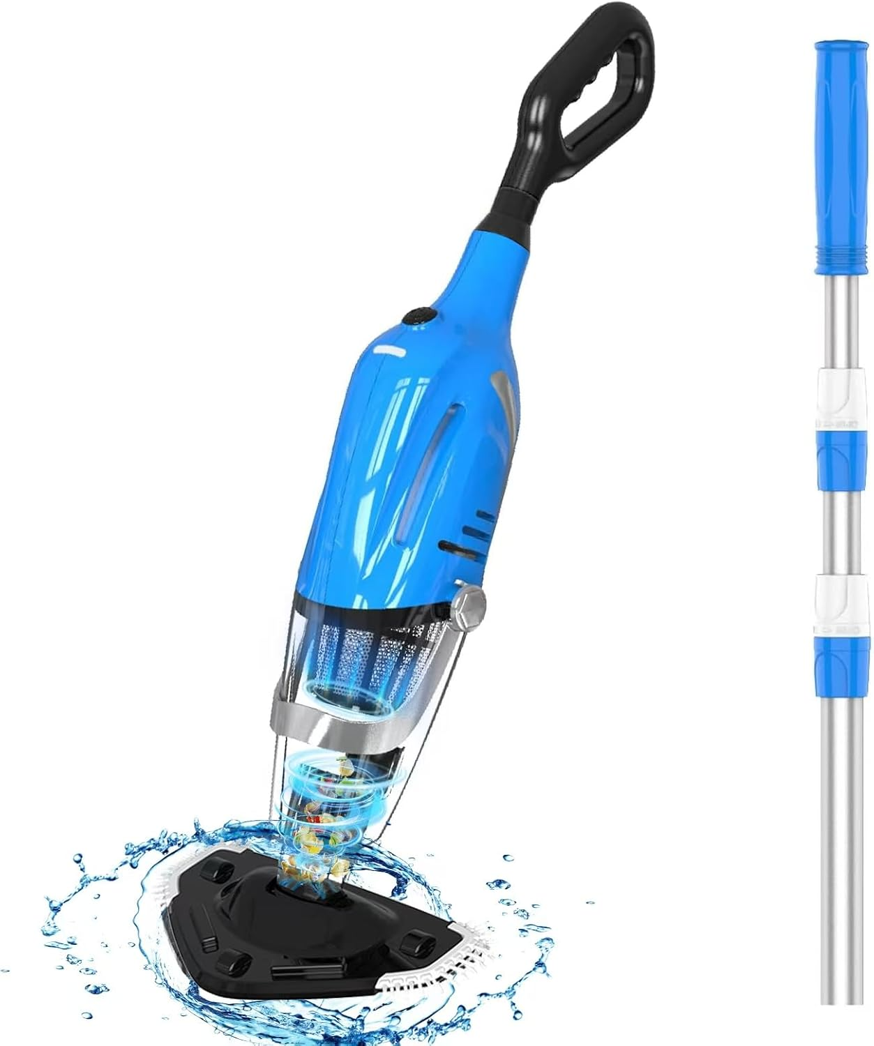 Cordless Pool Vacuum Cleaner 18.5 GPM 80 Min