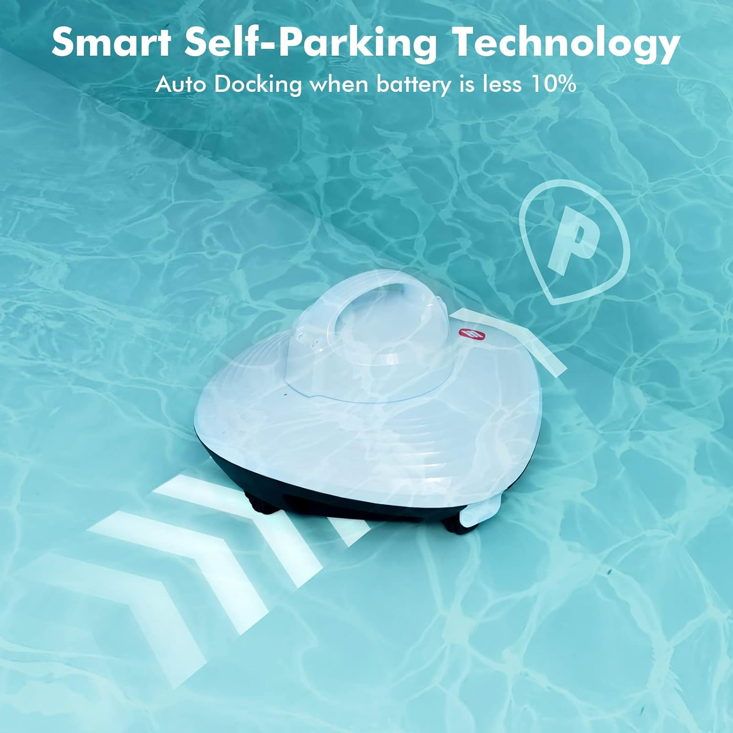 HYDRUS Robotic Pool Vacuum Brushless 90 Min