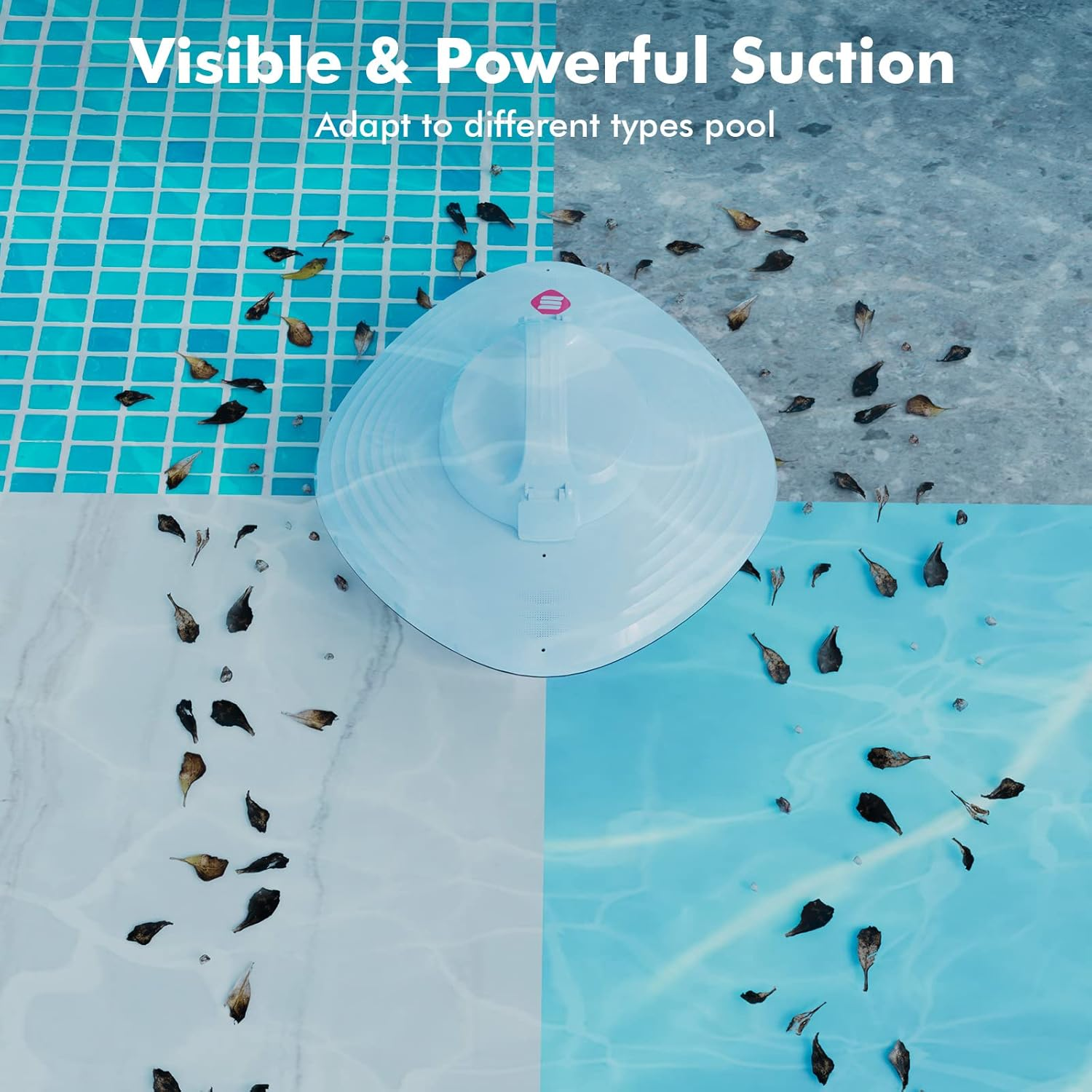 HYDRUS Robotic Pool Vacuum Brushless 90 Min