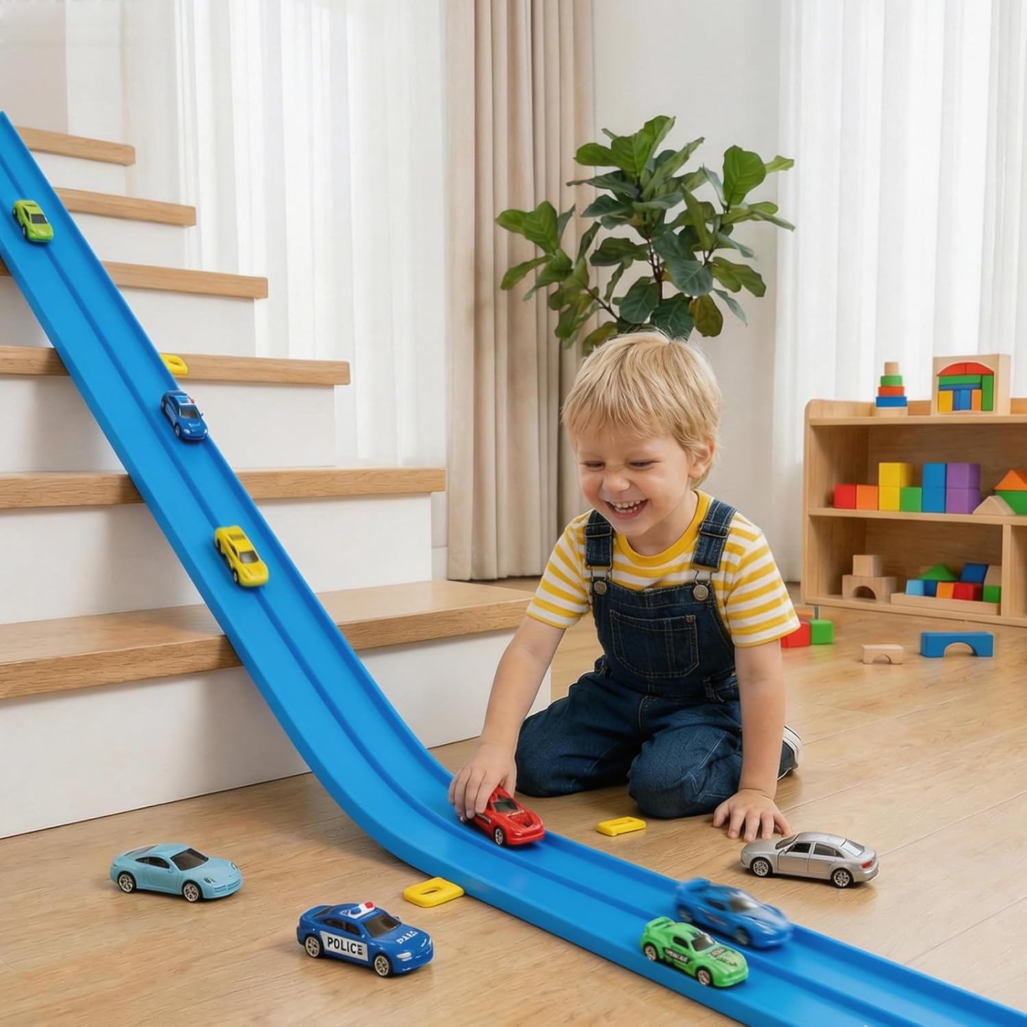 Flexible Race Track Kids 15Ft DIY 1/64 Scale