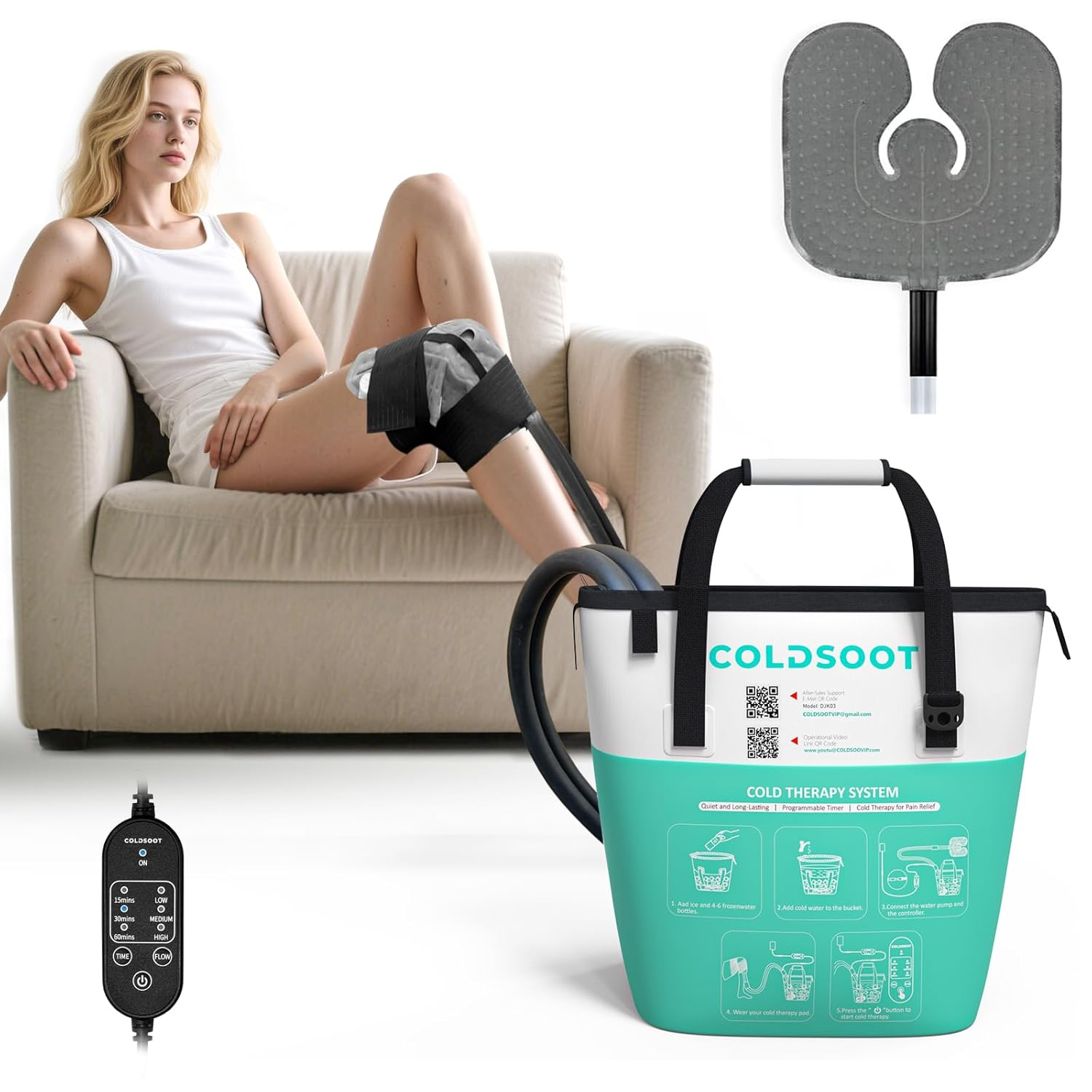 Ice Machine for Knee After Surgery 3.0