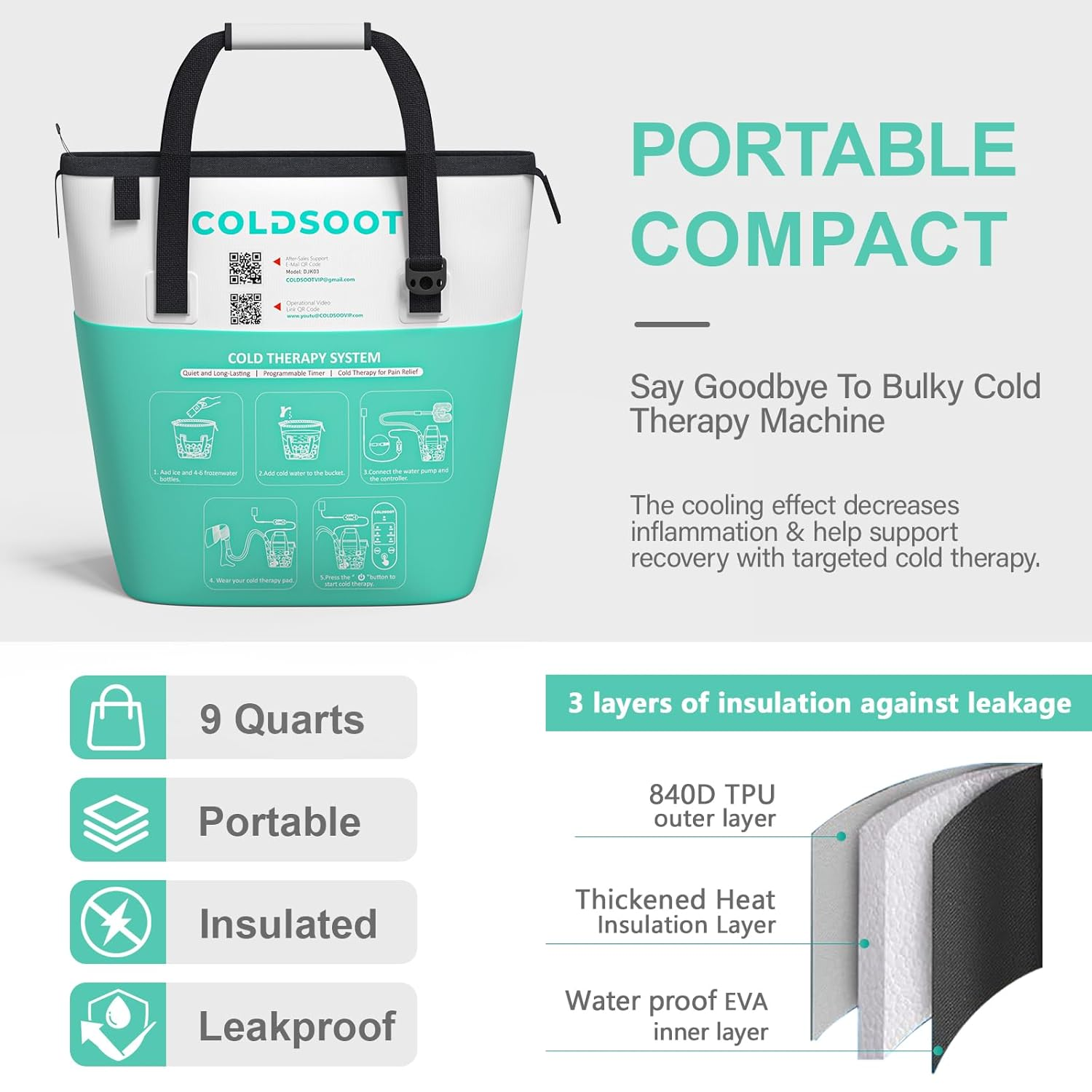 Ice Machine for Knee After Surgery 3.0