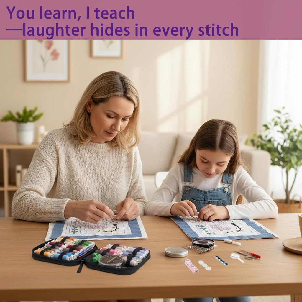 Embroidery Stitch Practice Kit 106 Patterns Beginner Set