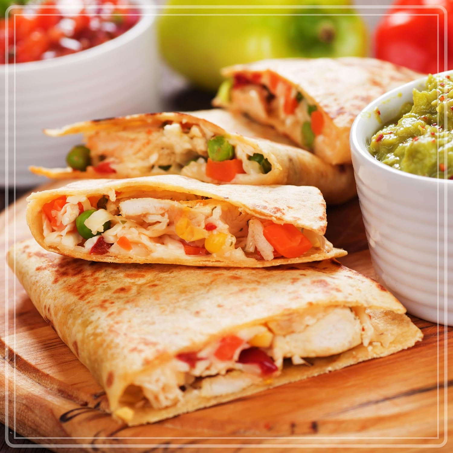 Taco Tuesday Deluxe 8-Inch Quesadilla Maker