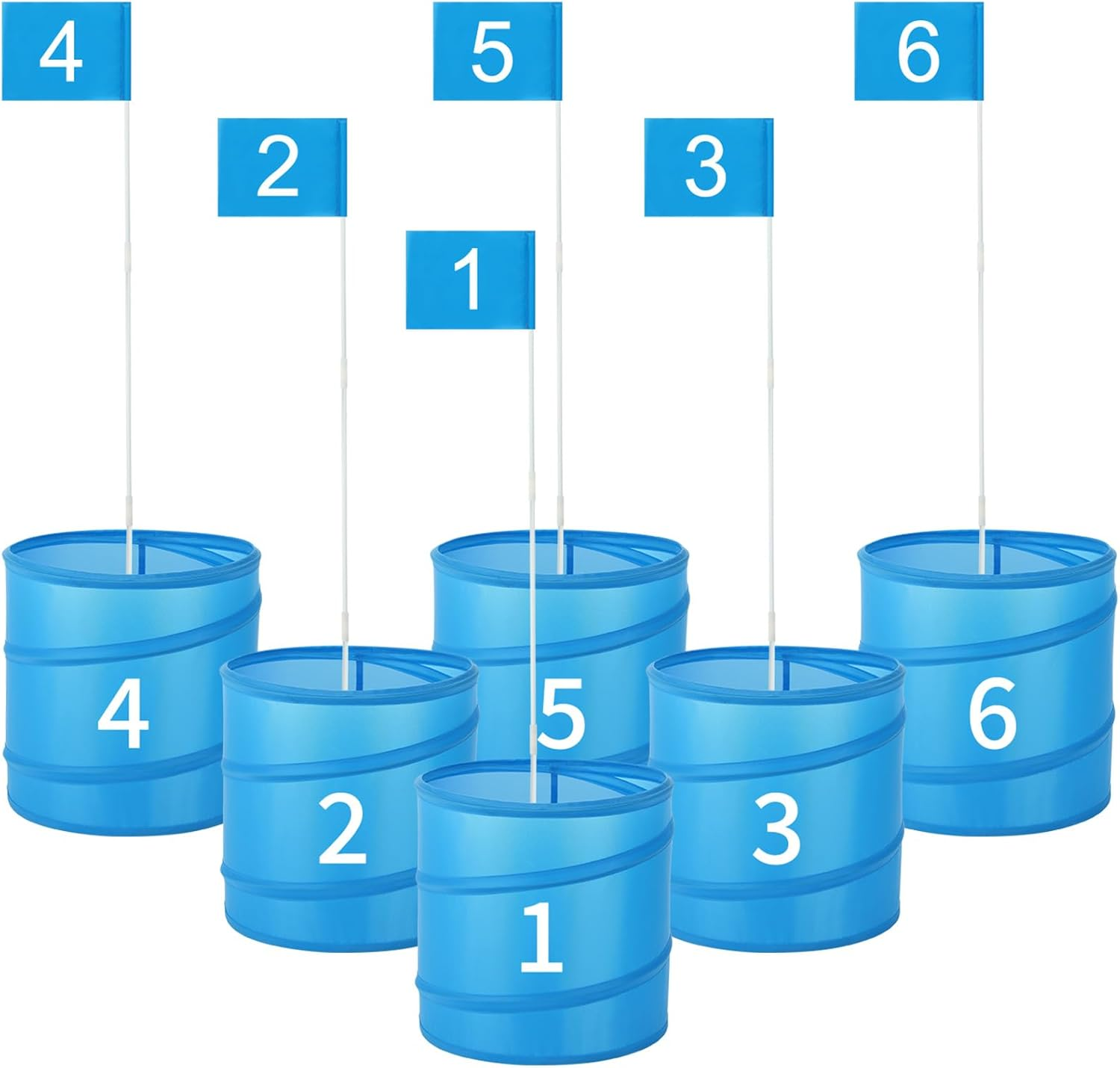 MoKo Backyard Golf Game Portable Family Set Blue