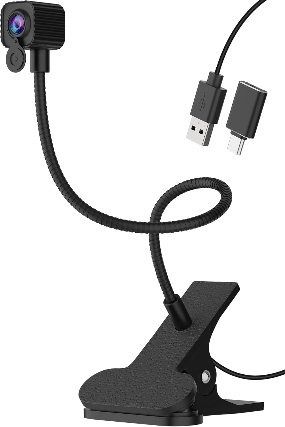 4K Center Screen Webcam AutoFocus USB-C Microphone