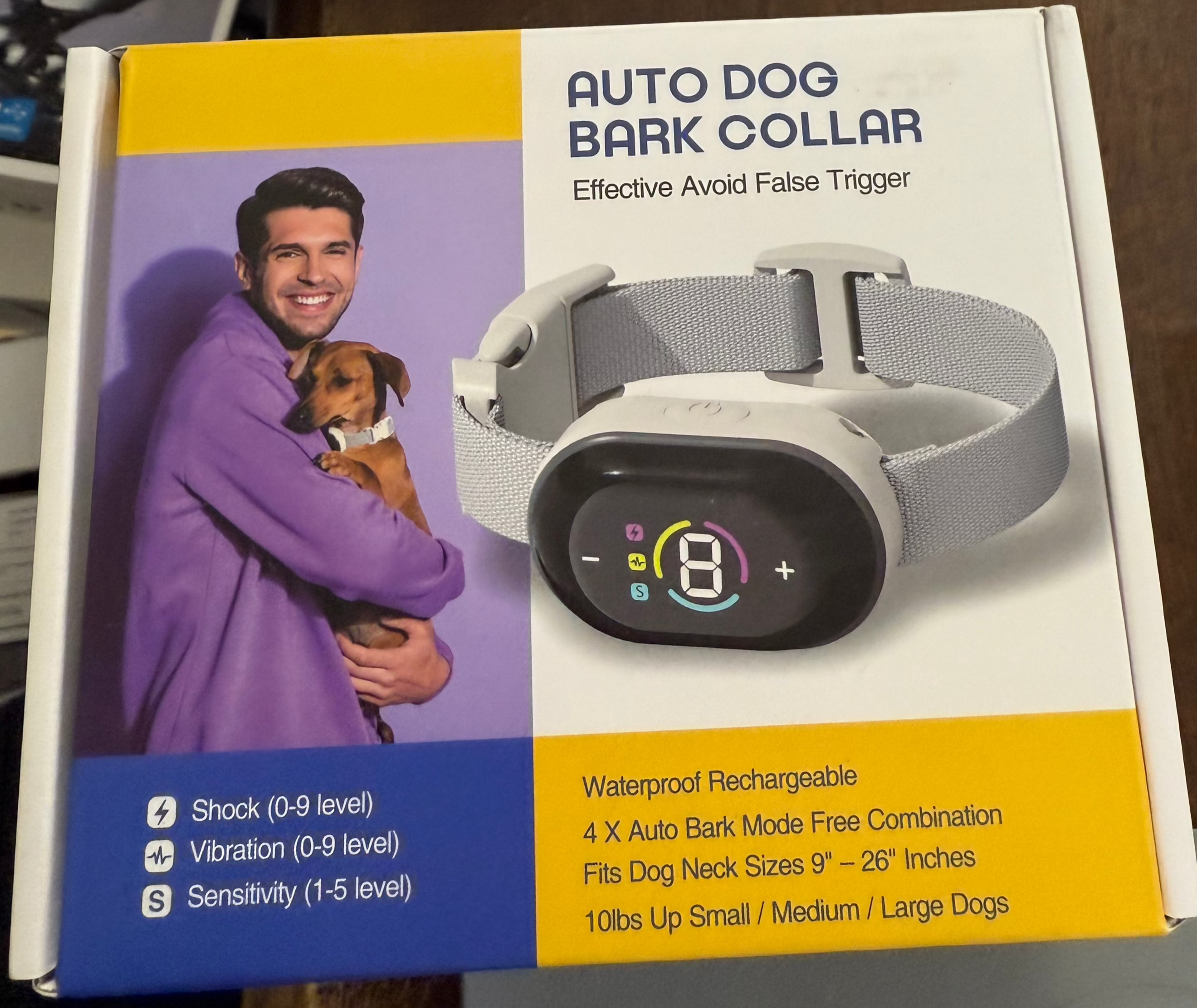 Auto Bark Collar for Small, Medium, Large Dogs