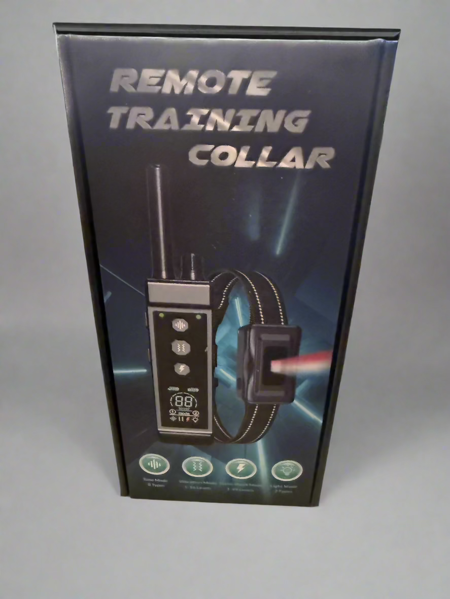 Collar for Dogs - 4265ft Waterproof Training Collar with Flashing Light