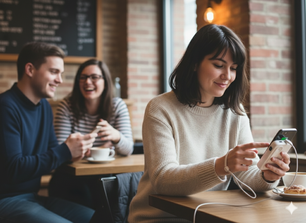 10000mAh Wireless Power Bank - Fast Charging Portable Charger | GOODaaa PN-W41