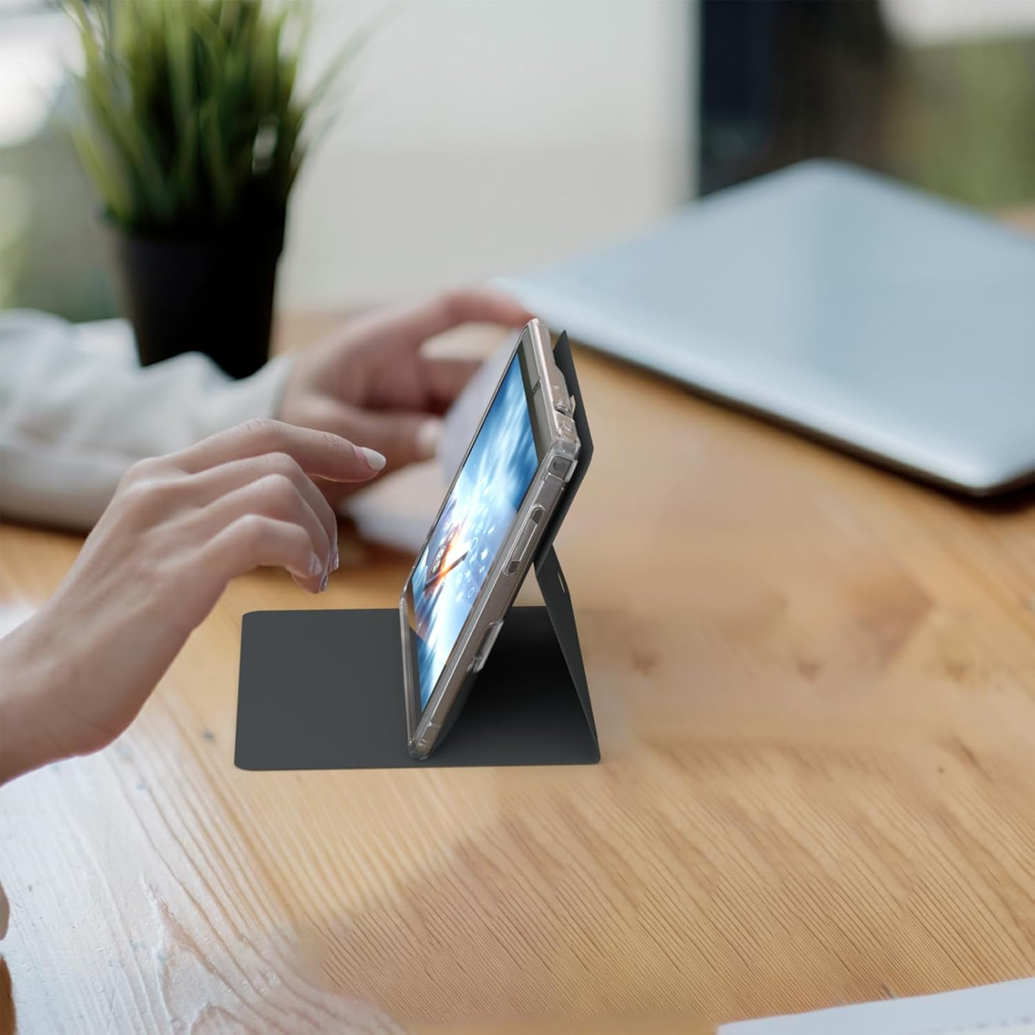 Android 14 Tablet 7 Inch with Case - 8GB RAM 32GB ROM 1TB Expand, Quad-Core, IPS Display, Dual Camera