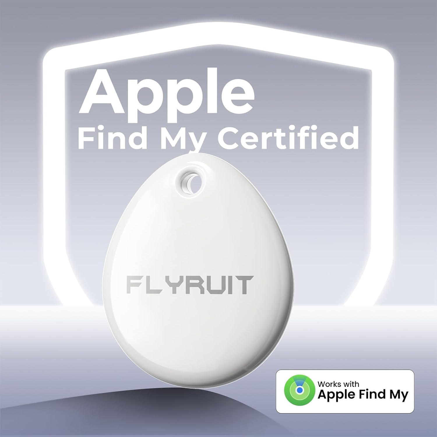 Apple Find My Tracker - Ultra-Compact 31mm Bluetooth Tracker, 365-Day Battery, Key Finder
