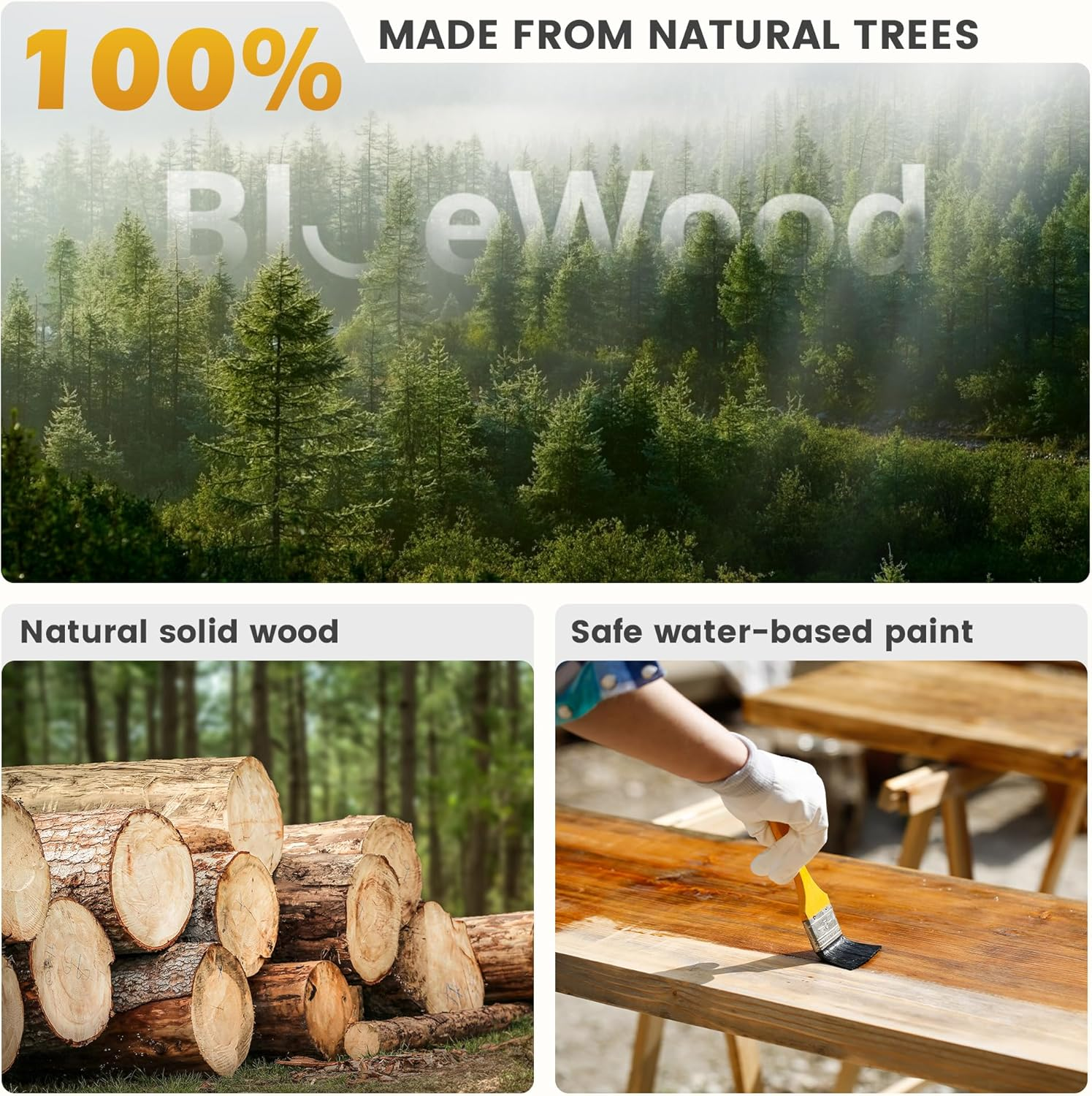 12-in-1 Wooden Busy Board - Montessori Activity Center with Gears, Piano & Educational Toys