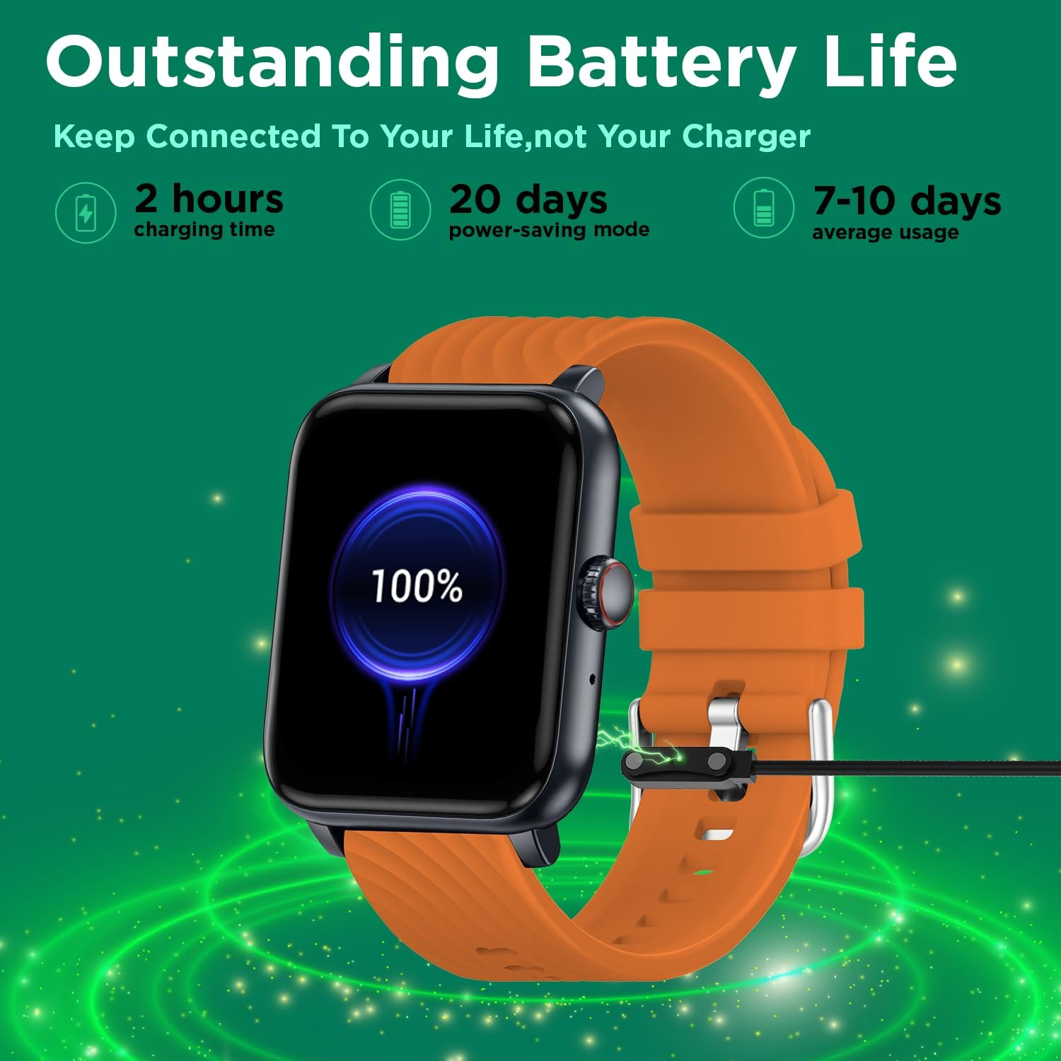 BENIO Fitness Tracker 1.85" - Answer/Make Calls, 24/7 Heart Rate & SpO2 Monitor, Sleep Tracker, 100 Sports Modes, IP67 Waterproof Pedometer for Women & Men