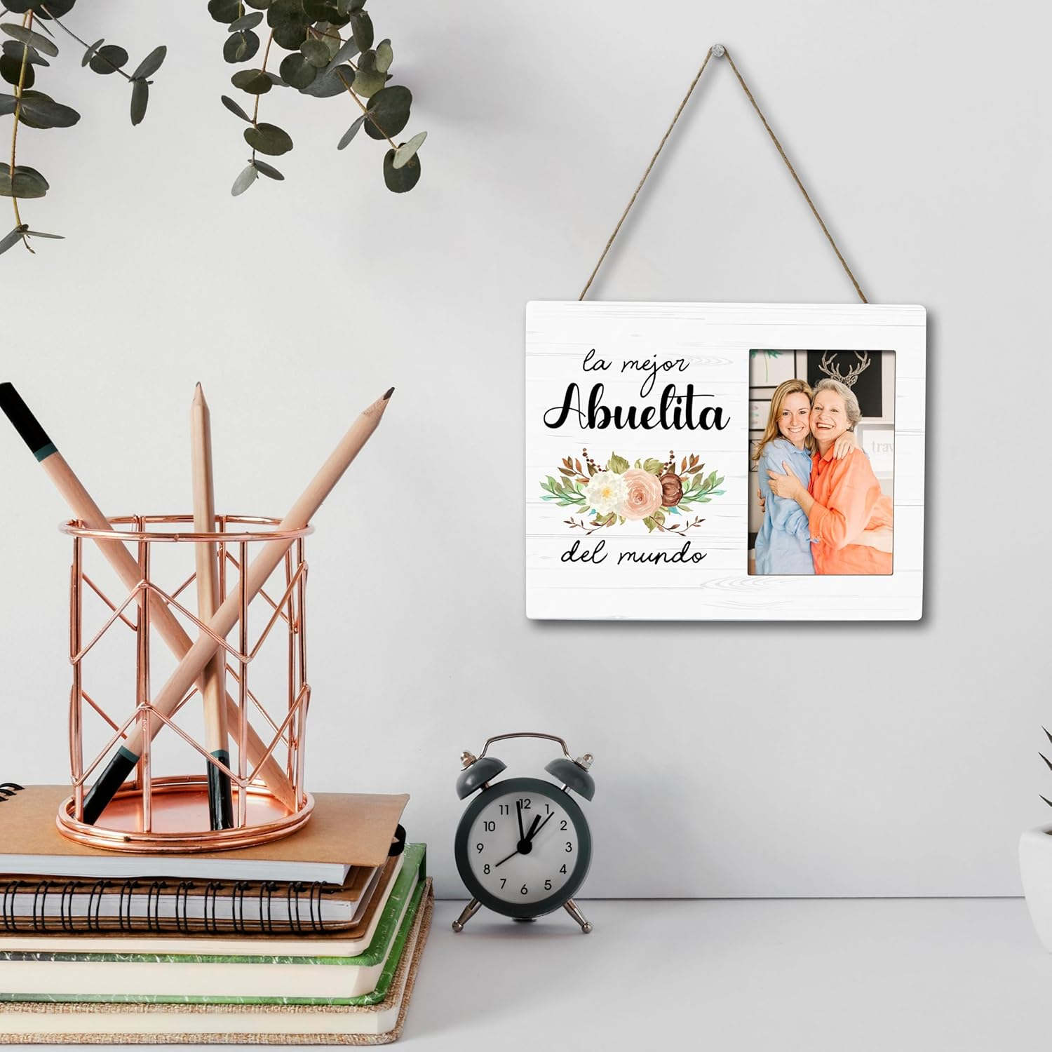 Abuelita Gifts Picture Frame - Spanish Photo Frame for Grandma Mom's Day Mother's Day