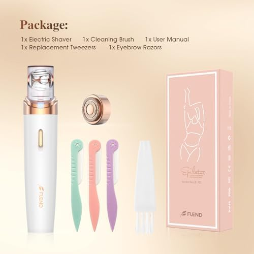 Women Electric Shaver LED Rechargeable Travel Kit