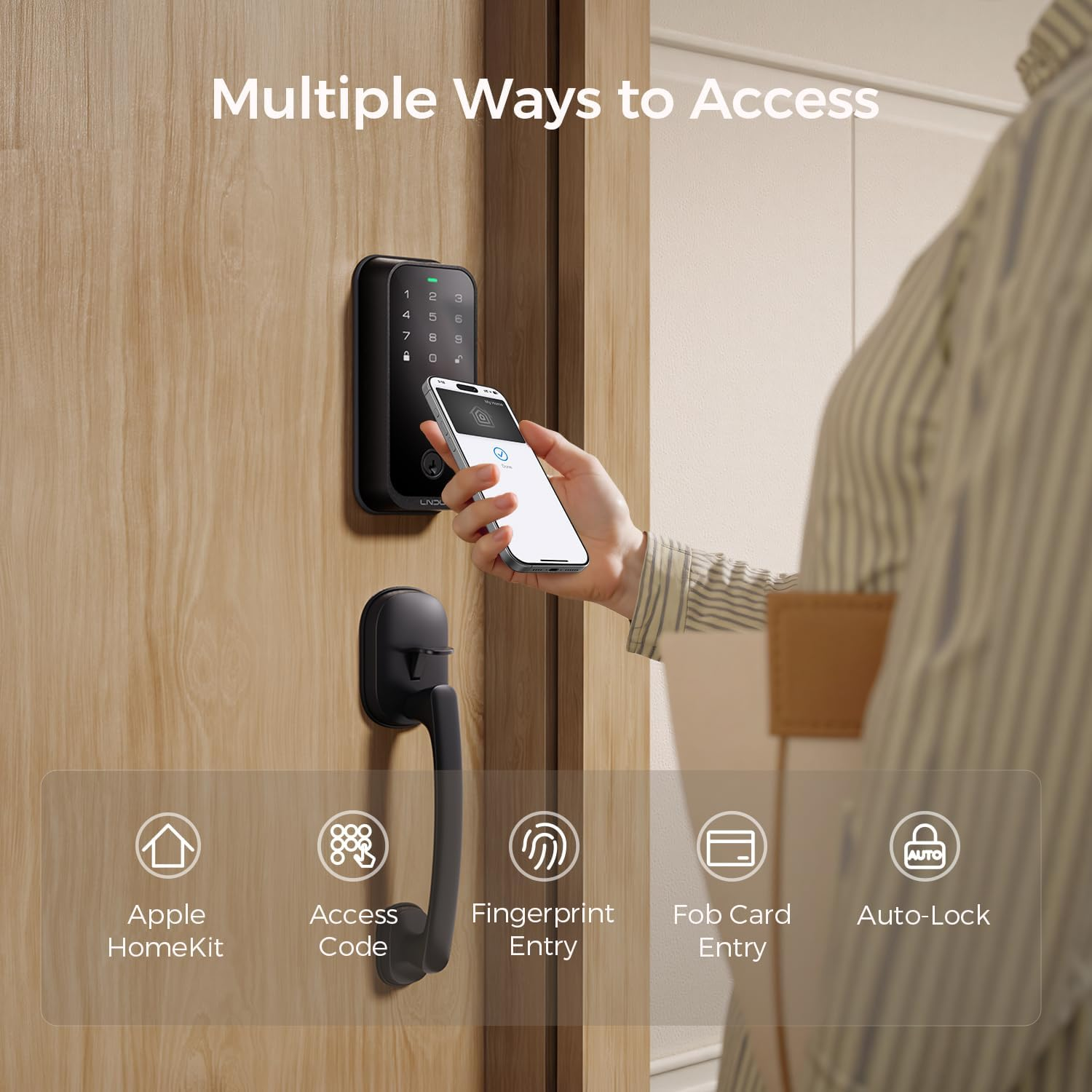 Smart Lock HK01 Keyless Fingerprint Deadbolt