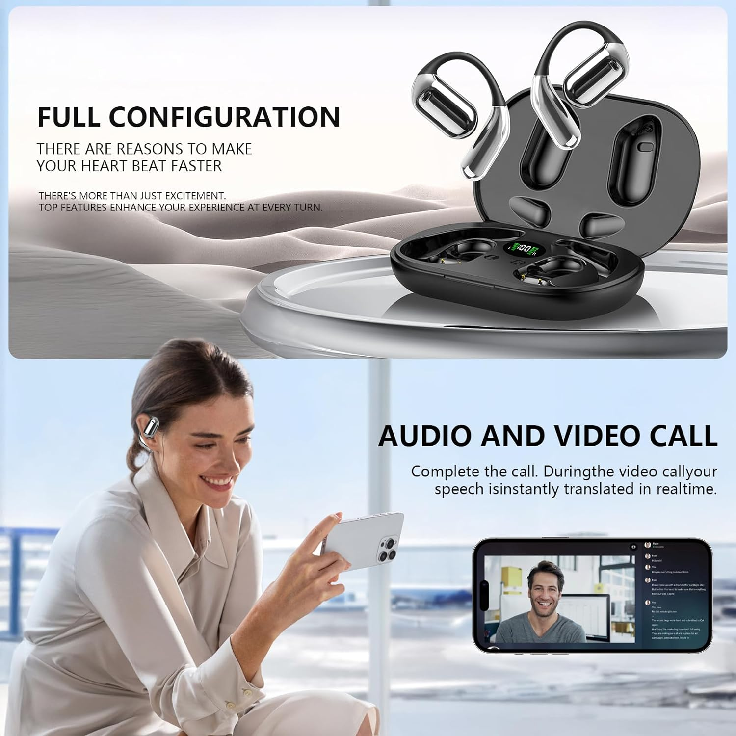 AI Translation Earbuds Real Time