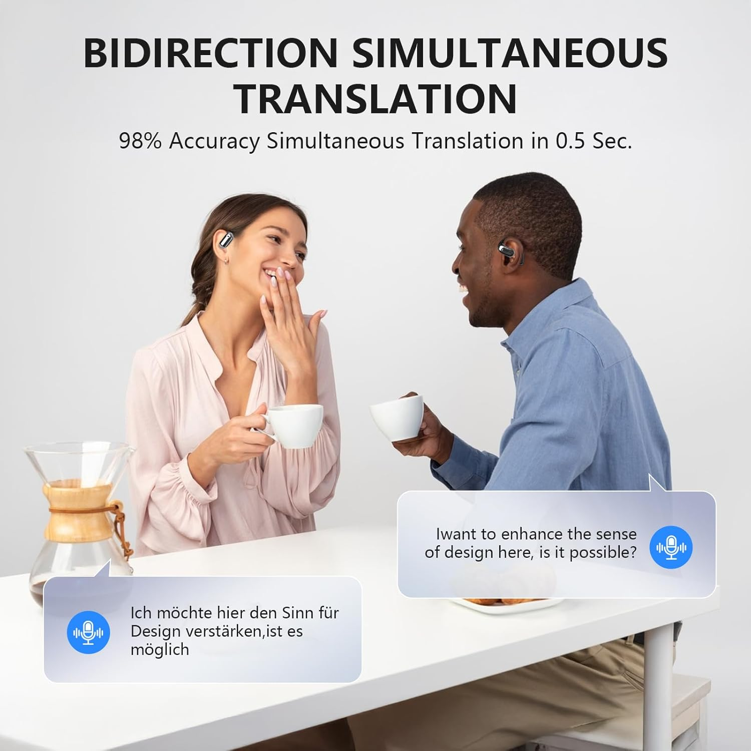 AI Translation Earbuds Real Time