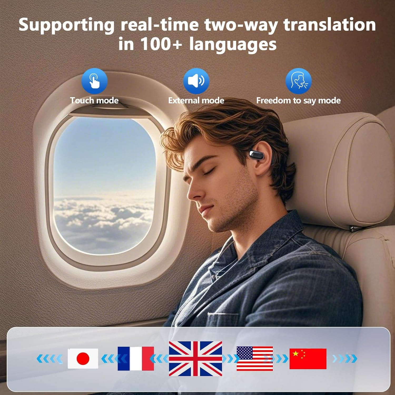 AI Translation Earbuds Real Time