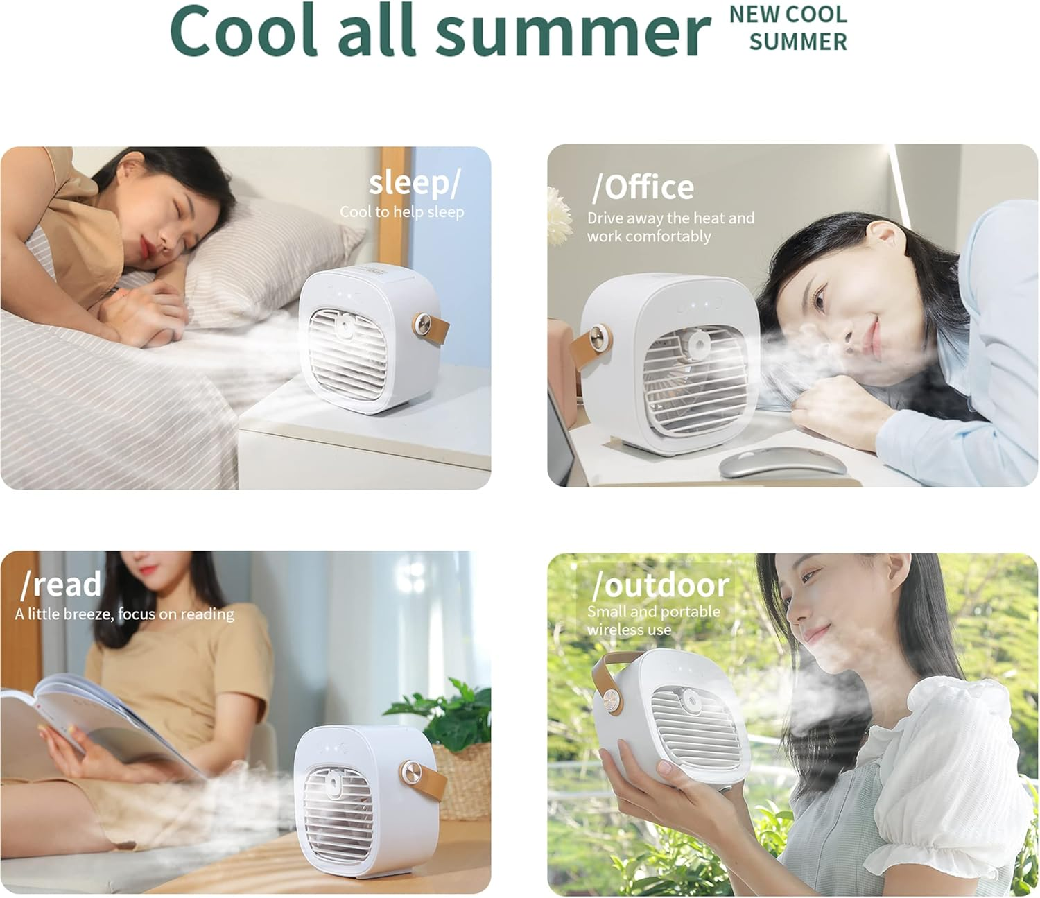 Portable Mini Air Conditioner 6000mAh