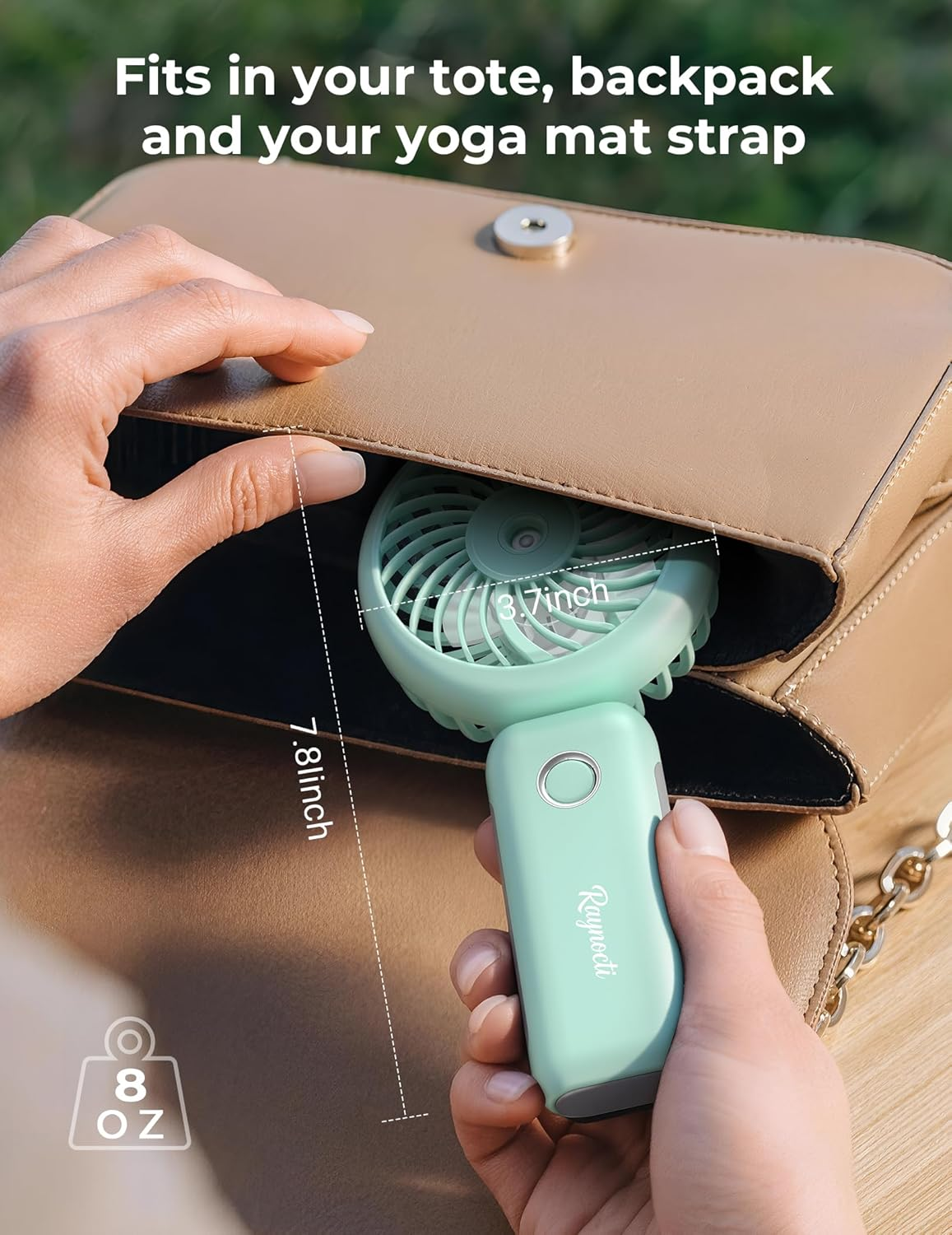 Handheld Misting Fan 4000mAh