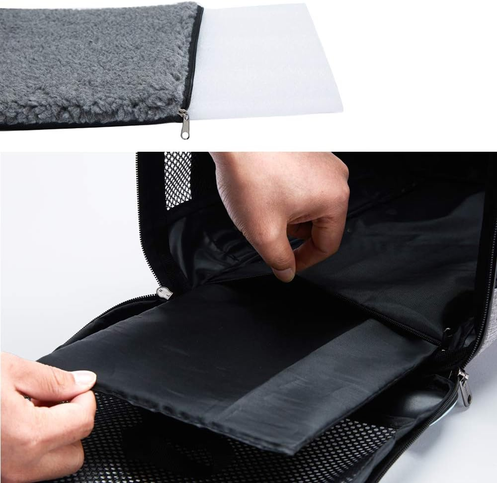Soft-Sided Pet Carrier Cat Dog Bag Up to 16 Lbs