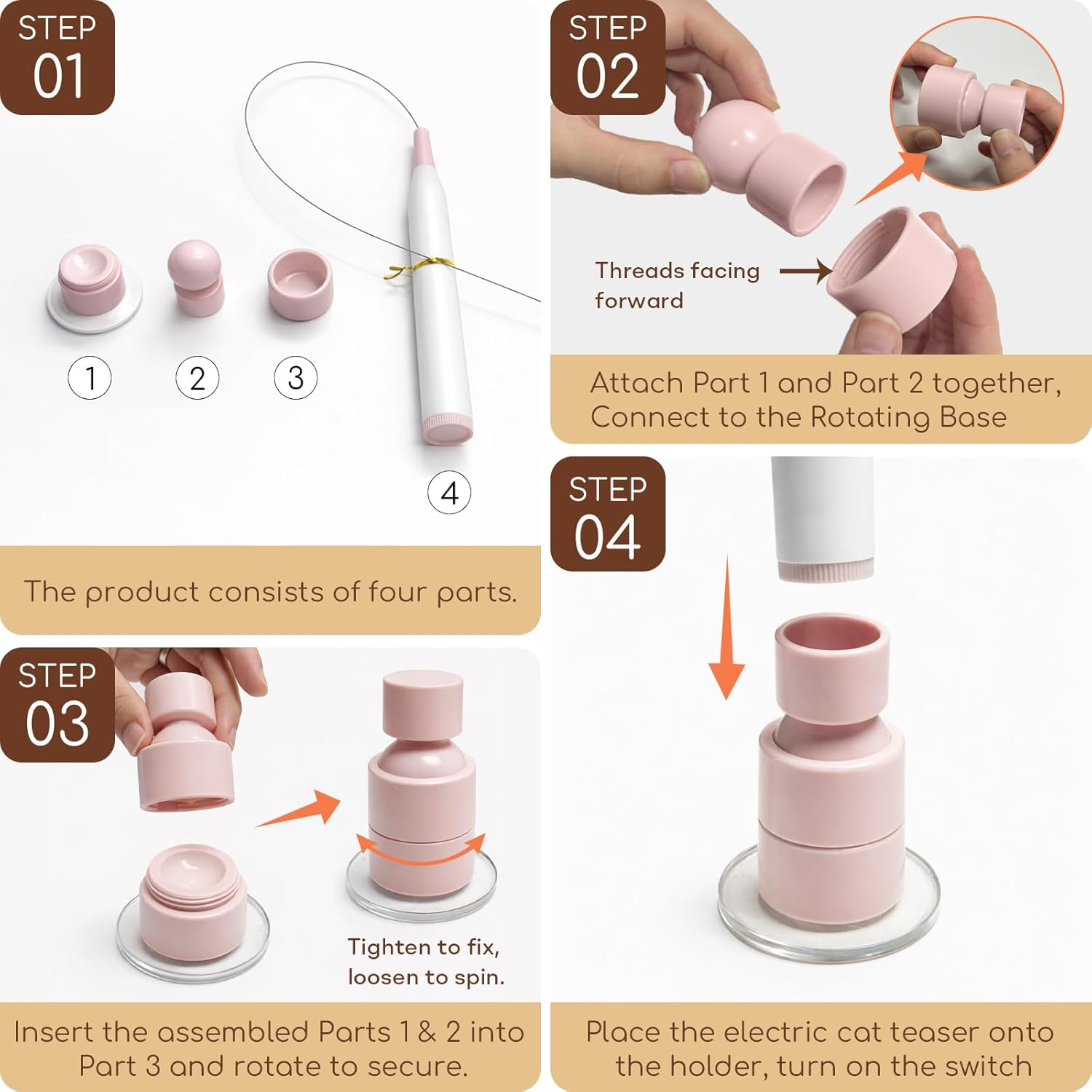 Rechargeable Automatic Cat Toy Butterfly Feather Suction