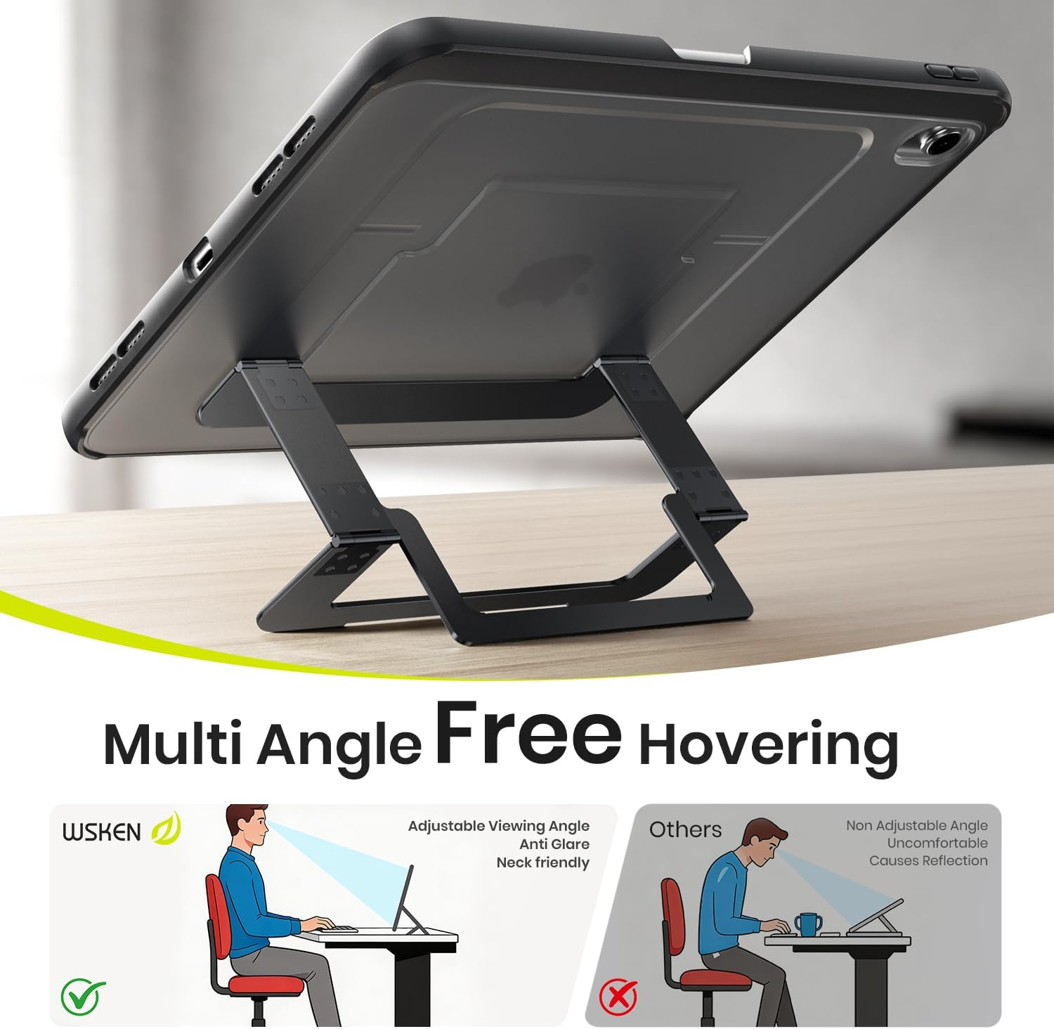 WSKEN AXIS Protective iPad Case With Versatile Stand