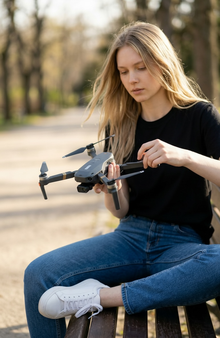 Foldable RC Drone 360 Flip Gesture Selfie