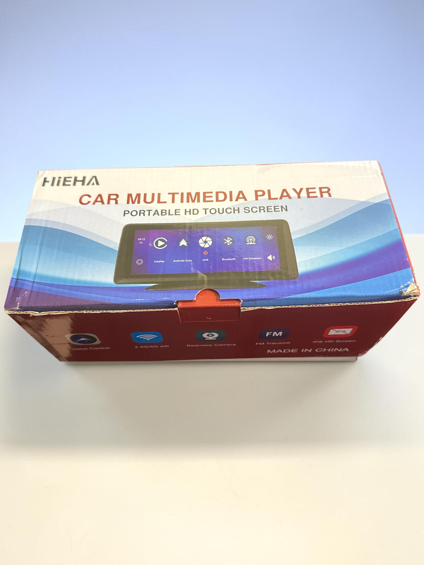 Hieha 7in Wireless CarPlay Android Auto FM BT