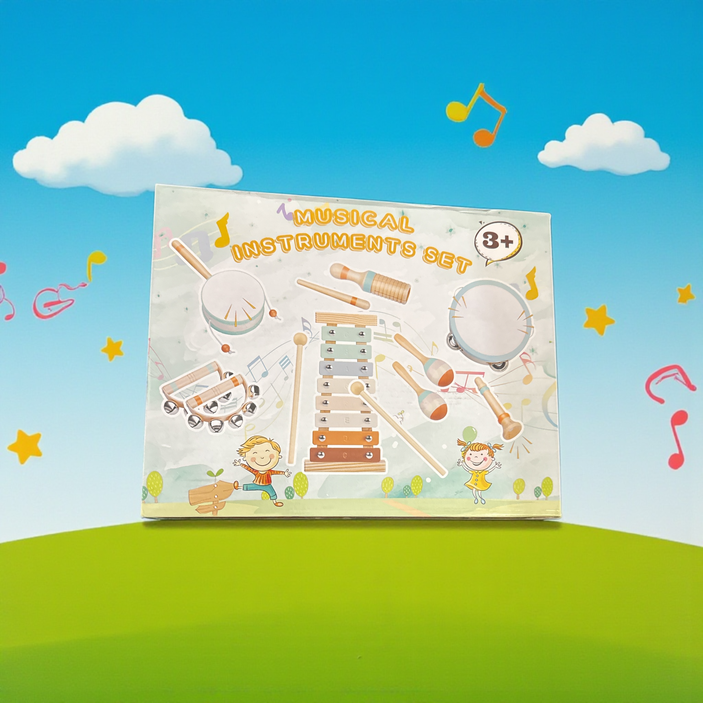 Musical Instrument Set for Kids - Educational Toy with Multiple Instruments