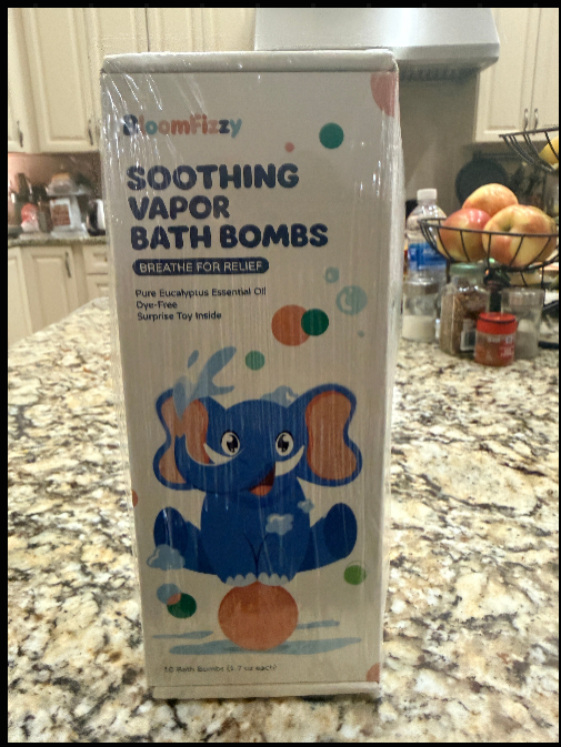 Boomfizzy Soothing Vapor Bath Bombs Kids Surprise Toy2