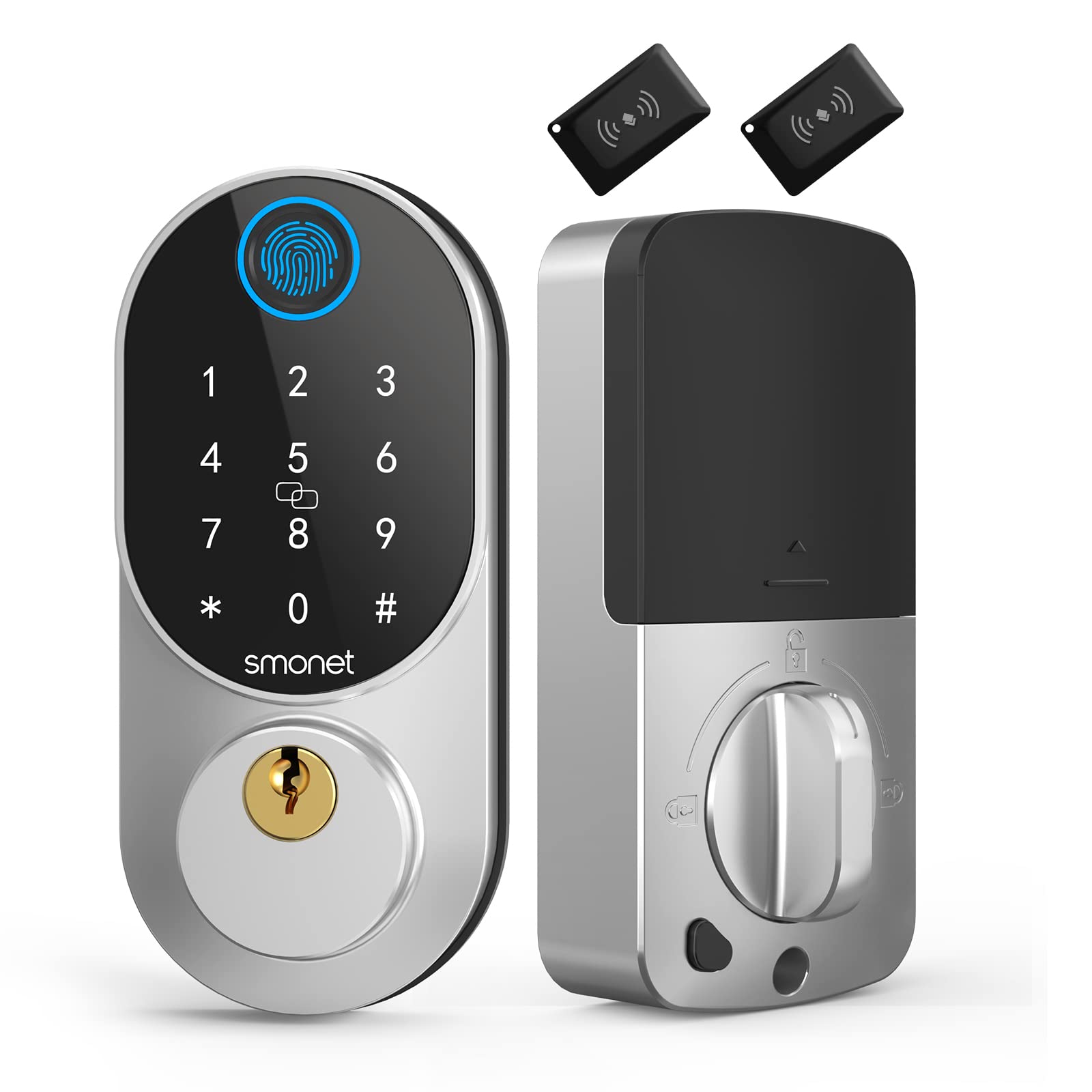 Smonet smart digital door lock Keyless Entry Front Door Lock