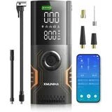 Xmuniha Tire Inflator Portable Air Compressor - 10000mAh Air Pump for Car Tires with APP, 150PSI