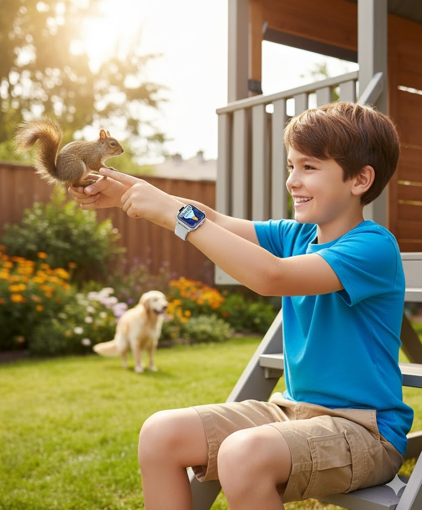 Kids Waterproof Smartwatch - Video, Music, Pedometer & Alarm for Boys & Girls