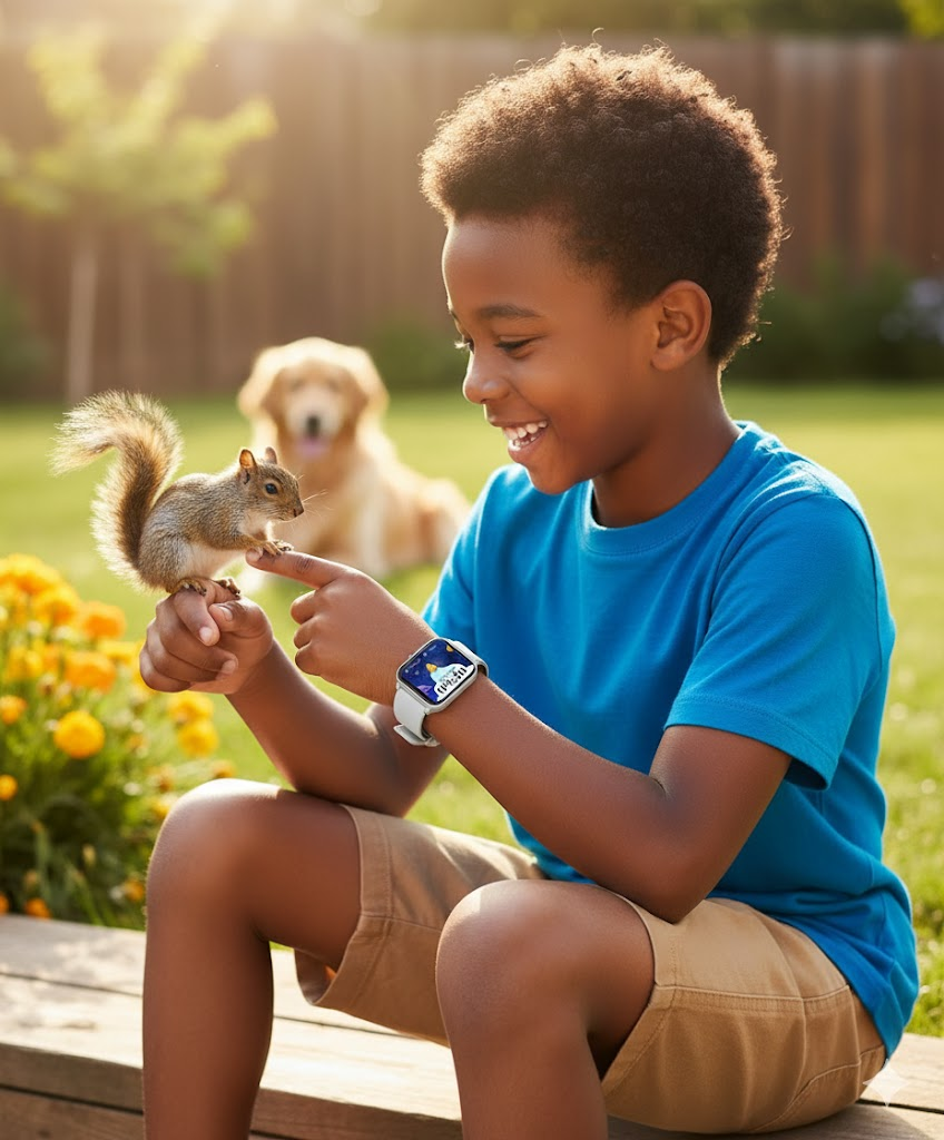 Kids Waterproof Smartwatch - Video, Music, Pedometer & Alarm for Boys & Girls