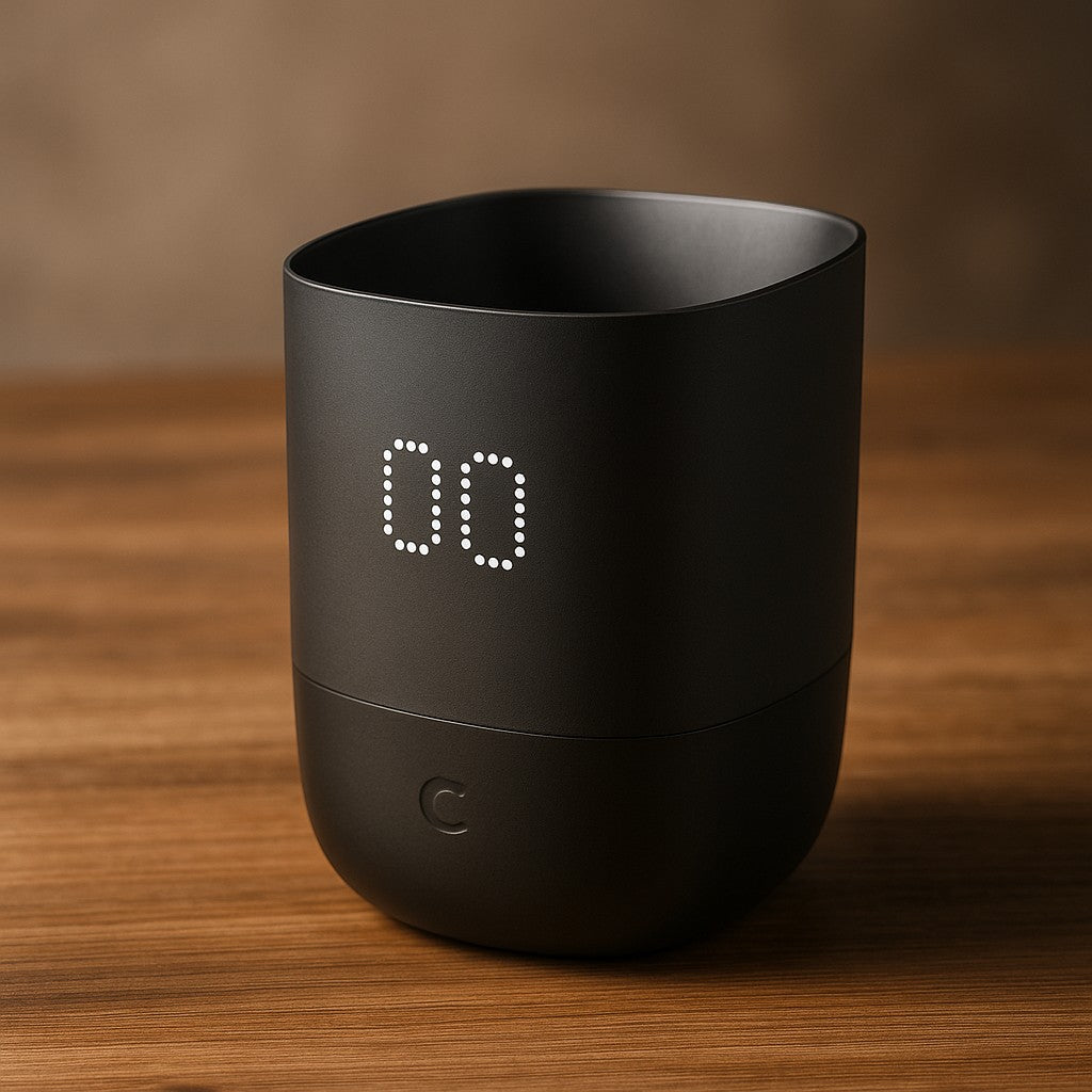 Coffee dosing cup lifestyle 1