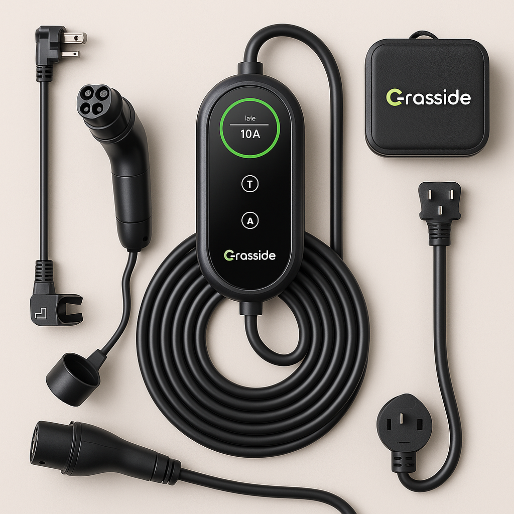 Grasside Tesla Charger Level 1 16A 25ft NEMA 5-15 - lifestyle 4